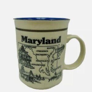 Maryland The Old Line State Coffee Mug Cup